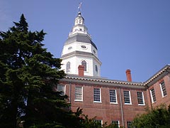 [photo, State House (from Maryland Ave.), Annapolis, Maryland]