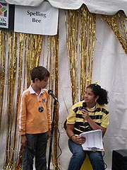 [photo, Spelling Bee, Baltimore Book Festival, Mount Vernon Place, Baltimore, Maryland]